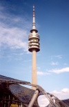 Germany - Bavaria - Munich / Mnchen: television tower (TV Turm) (photo by M.Torres)