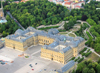 Wrzburg, Lower Franconia, Bavaria, Germany: the Residenz - from the air - photo by D.Steppuhn