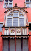 Germany / Deutschland - Koblenz (Rhineland-Palatinate / Rheinland-Pfalz): oriel window - Gothic architecture - photo by M.Torres