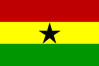 Ghana/ Gana (former Gold Coast) - flag