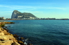 Gibraltar: Gibraltar and Algeciras bay, view from the waterfront in La Lnea de la Concepcin - photo by M.Torres