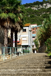 Gibraltar: stairs to the upper town - photo by M.Torres