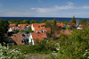 Gotland - Visby: rooftops - view over the old Visby from Sankta Maria Cathedral - photo by A.Ferrari