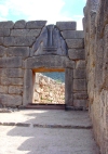 Greece - Mycenae (Peloponnese): the Lion Gate - Unesco world heritage site - photo by G.Frysinger