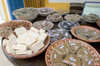 Greece, Karpathos, Olymbos: soap and spices on sale in the norhtnern village of Olymbos - photo by P.Hellander