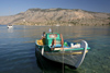 Greek islands - Dodecanese archipelago - Symi island - Panormitis - small fishing boat - photo by A.Dnieprowsky