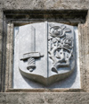 Greece - Rhodes island - Rhodes city - Street of Knights - coat of arms - photo by A.Dnieprowsky