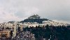 Greece - Athens: Likavitos - overcast over Amalias avenue, Sindagma (Parliament Square - Vouli) and the National Gardens (photo by M.Torres)
