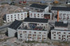 Greenland - Ilulissat / Jakobshavn (West Greenland / Kitaa / Vestgroland) - blocksof modern flats - photo by W.Allgower
