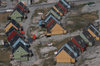 Greenland - Ilulissat / Jakobshavn - multicolored timberbuildings - photo by W.Allgower