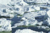 Greenland - Ilulissat / Jakobshavn - packed blocks of ice - Jakobshavn Glacier, part of Ilulissat Icefjord - photo by W.Allgower