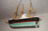 Greenland - Bratthalid: in Greenland every church has a ship model hanging - ex-votos - photo by G.Frysinger