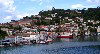 Grenada - Saint George's: the harbour seen from a cruise ship (photographer: R. Ziff)