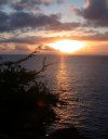 Guadeloupe / Guadalupe / Guadelupe: Pointe-Noir: sunset (photographer: R.Ziff)
