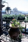 Guatemala - Antigua Guatemala (Sacatepequez province): view from Palace of the Captains-General (photographer: Mona Sturges)