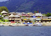 Guatemala - Panajachel - Lago de Atitln - Solol department: waterfront - Lake Atitln (photo by A.Walkinshaw)