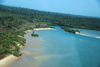 Rubane Island, Bijags Archipelago - UNESCO biosphere reserve, Bubaque sector, Bolama region, Guinea Bissau / Guin Bissau: aerial view from Rubane Island / vista area da ilha de Bubaque - photo by R.V.Lopes