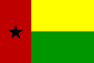 Guinea Bissau / Guin Bissau - flag / bandeira
