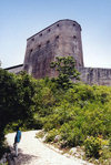 Haiti - Milot, Cap-Hatien: Citadelle Laferrire- Henri Christophe's citadel - mountaintop fortress - UNESCO World Heritage Site - photo by G.Frysinger