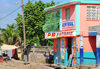 Ouanaminthe / Juana Mendez, Nord-Est Department, Haiti: bank and lottery agency - PB Patience - photo by M.Torres