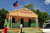 Ouanaminthe / Juana Mendez, Nord-Est Department, Haiti: building housing the Haitian customs - douane - photo by M.Torres