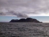 McDonald Island: plume of volcanic steam (photo by Francis Lynch)
