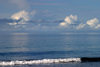 Honduras - Roatn island: morning blues - beach - wave - Caribbean Sea - Islas de la Bahia - photo by C.Palacio