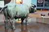 Hong Kong: water buffalo on Exchange Square, Hong Kong Stock Exchange - Central - photo by M.Torres