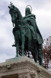 Hungary / Ungarn / Magyarorszg - Budapest: Defending Christendom, defending Europe - King Stephen I - Istvn I (photo by Robert Ziff)