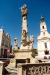 Hungary / Ungarn / Magyarorszg - Szekszrd (Tolna province): column on Bla square (photo by Miguel Torres)