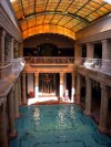 Hungary / Ungarn / Magyarorszg - Budapest: Gellrt Baths - swimming pool from the galleries / Gellrt Gygyfrd (photo by Dr Robert Ziff)