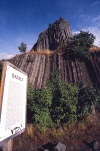 Hungary / Ungarn / Magyarorszg - Hegyestu (Veszprm province): the Sharp needle basalt cone - Balaton Uplands National Park - Bakony-Balaton Higland volcanic field (photo by J.Kaman)
