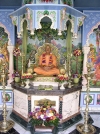 Hungary / Ungarn / Magyarorszg - Somogyvmos: Statue of the founder of Hare Krishna movement - altar (photo by J.Kaman)