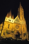 Hungary / Ungarn / Magyarorszg -Budapest: Matthias / St Mathew's church at night (photo by J.Kaman)