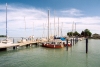 Hungary / Ungarn / Magyarorszg - Balatonfred: Marina by the Mahart Ferry Pier (photo by Miguel Torres)