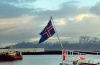 Reykjavik: Icelandic flag in the harbor (photo by M.Torres)