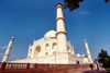 India - Agra (Uttar Pradesh) / AGR : Agra: Taj Mahal / Tdmahl - wide angle view - Unesco world heritage site (photo by Francisca Rigaud)