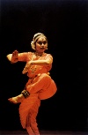 India - New Delhi: Bharatnatyam dancer (photo by J.Rabindra)