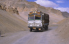 India - Ladakh - Jammu and Kashmir: Tata truck in the the Himalayas - transportation - photo by W.Allgwer