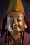 India - Ladakh - Jammu and Kashmir: Buddha with hat - photos of Asia by Ade Summers