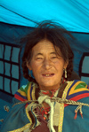 India - Ladakh - Jammu and Kashmir: Ladakhi woman in her tent - photos of Asia by Ade Summers