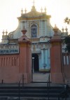 India - Pondicherry: Immaculate Conception Cathedral (photo by Miguel Torres)