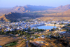 Pushkar, Rajasthan, India: the city seen from the Savitri Temple path - photo by M.Wright
