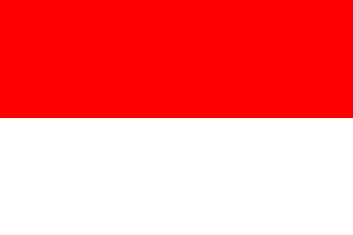 Republik Indonesia - flag. Background: The world's largest archipelago, Indonesia achieved independence from the Netherlands in 1949. Current issues include: implementing IMF-mandated reforms of the banking sector, effecting a transition to a popularly elected government after four decades of authoritarianism, addressing charges of cronyism and corruption, holding the military accountable for human rights violations, and resolving growing separatist pressures in Aceh and Irian Jaya. Location: Southeastern Asia, archipelago between the Indian Ocean and the Pacific Ocean. Ethnic groups: Javanese 45%, Sundanese 14%, Madurese 7.5%, coastal Malays 7.5%, other 26%