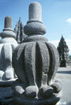 Indonesia - Java - Borbudur: stupa, Javanese style - Unesco world heritage site - photo by M.Sturges