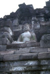 Java - Borobudur: Buddha - photo by M.Sturges