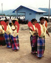 Sulawesi / Celebes island - Palopo village: dancers - photo by G.Frysinger
