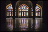 Iran - Shiraz: Nasir al-Mulk Mosque - by architect Mohammad Hasan - photo by W.Allgower