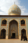 Iran - Shiraz: entrance - mausoleum of Sayyed Aladdin Hossein - photo by M.Torres
