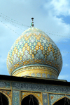 Iran - Shiraz: dome - mausoleum of Sayyed Aladdin Hossein - photo by M.Torres